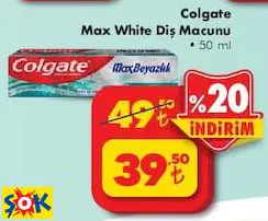 COLGATE MAX WHİTE DİŞ MACUNU 50 ML